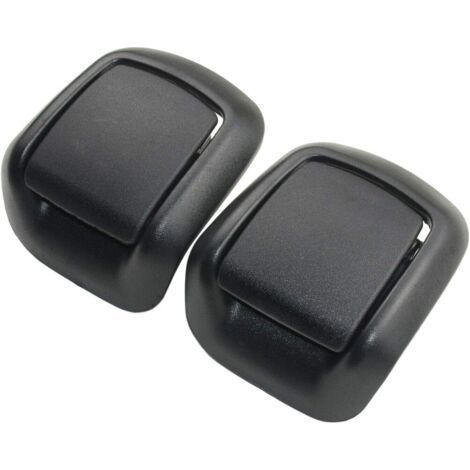 Left & Right Seat Back Adjustment Handles, 1417521 1417520 Black Plastic Front Seat Tilt Handle Kit, Fit for Fie-sta Mk6 VI 2002-2008 (1/5)