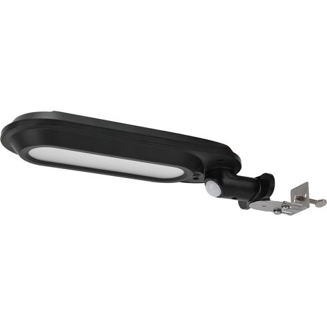 Lampe solaire LED à 4 modes, batterie 2200 mAh, détecteur de présence, idéale pour les pistes d'aéroport, les cours et les jardins extérieurs. (1/5)