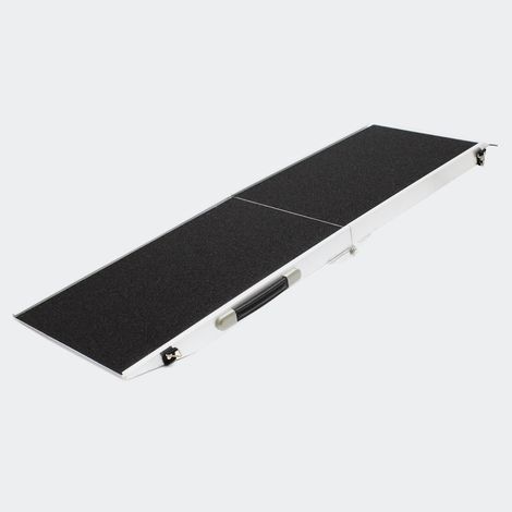 Rampa per cani professionale pieghevole in alluminio antiscivolo 244 x 48cm 110kg 3716044/2