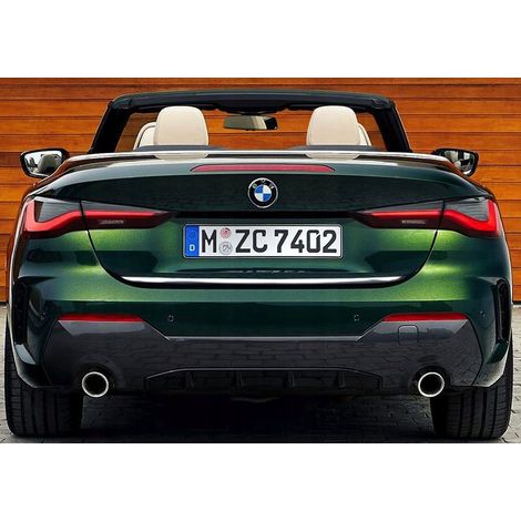 Moldura cromada para portón trasero de BMW 4 Convertible 2020+ (1/5)