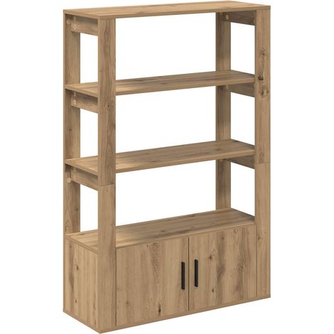Vitrina Roble artisan 30 x 80 x 119.5 cm Madera contrachapada vidaXL