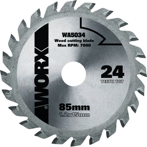 Disco da Taglio per Legno Worx Wa5034 (1/2)