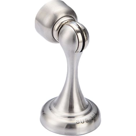 Door Stopper - Magnetic Door Holder - For Indoor Outdoor Use - Bedroom Kitchen Bathroom Office - Stainless Steel - 1 Piece (1/5)