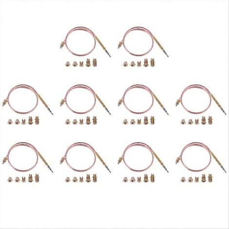 Aiguille de remplacement universelle pour vanne thermocouple de 60 cm, compatible avec les cheminées, les chaudières et les fours (Thermoco) (1/5)
