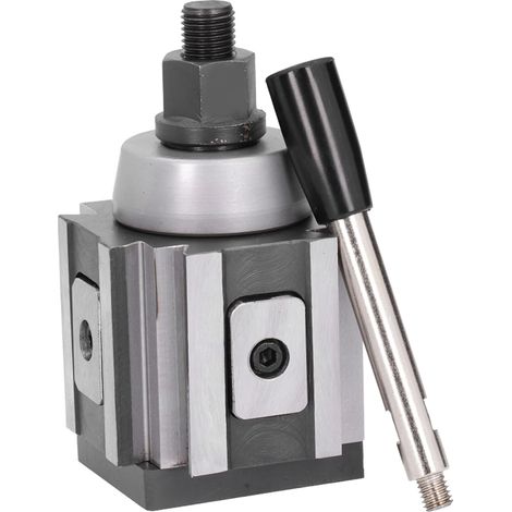 Schnellwechsel-Werkzeughalter für Drehmaschinen, AXA Kolbenständer-Drehhalter 6 12 Zoll CNC 250 100 (1/5)