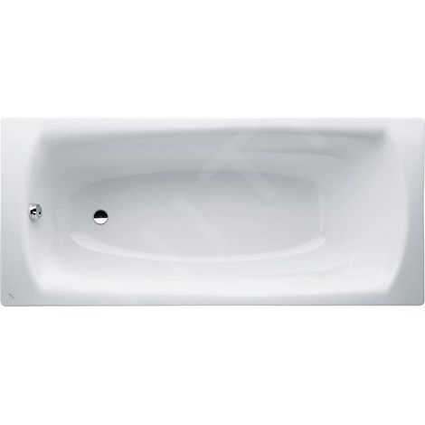 Laufen Palladium - Baignoire encastrée en acier 1700x750 mm, blanc H2251100000401 (1/2)
