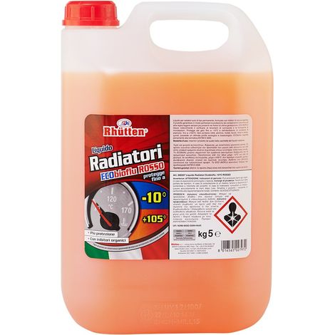 Olio per Radiatori Rosso -10 C 5 KG Rhutten (1/2)