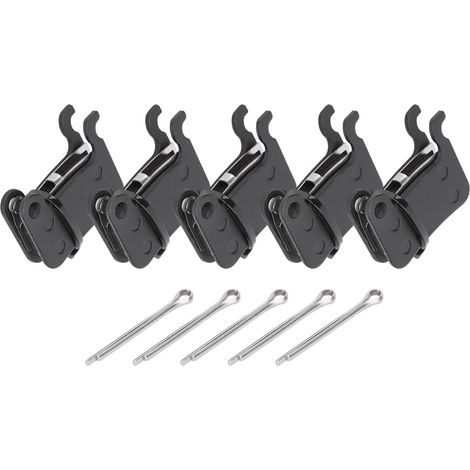 Jeu de 5 plaquettes de frein à disque pour vélo, en résine semi-métallique, accessoires pour VTT M965 BB7 (1/5)