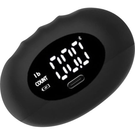 Griffstärketester Manuelle Kraftmessung 180 kg mit LED-Anzeige – ergonomische Griffmessung, für Fitnessstudio zu Hause, Fitness, Training, Kampf im Freien (1/5)