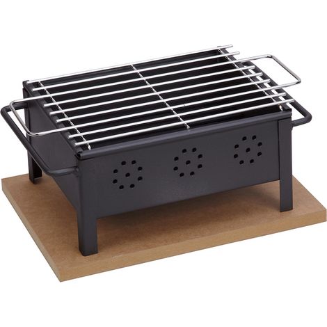 Barbecue De Table 25x20cm (GRILLE En Acier Inoxydable) 2905 Sauvic - Sauvic (1/2)