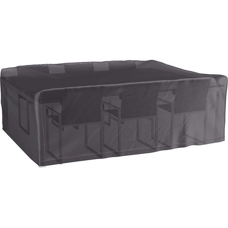 Housse de protection respirante pour table de jardin Pour table 240x190xH85 cm (1/4)