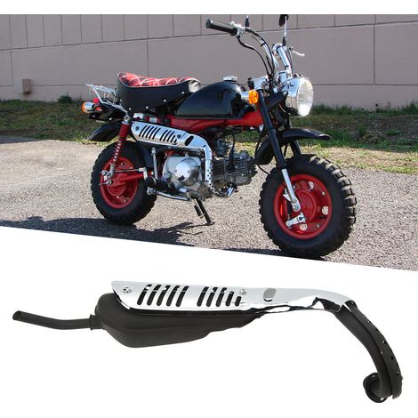 Pot d'échappement pour mini-moto compatible avec HONDA Z50 (surpoids) (surdimensionné) (1/5)