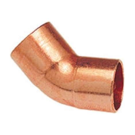 Racord cobre conex 9606 codo 45 grados 41 mm