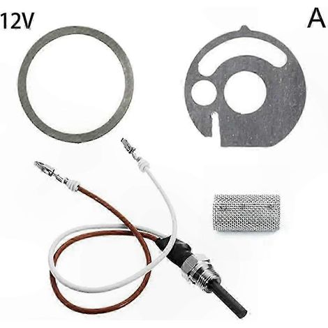 Rondelles à broches en céramique et clés à filtre pour réchauffeurs 12V, compatibles avec les modèles hydrauliques D4WS, D5WSC et D5WS.