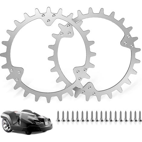 Roues tout terrain pour Huskvarna Automower 330/420/430X/435X/440/435X AWD/450X (1/5)
