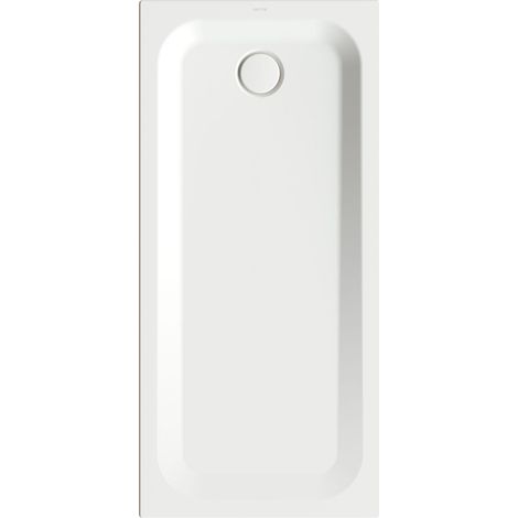 Plato de ducha rectangular BetteUltra con soporte mínimo de