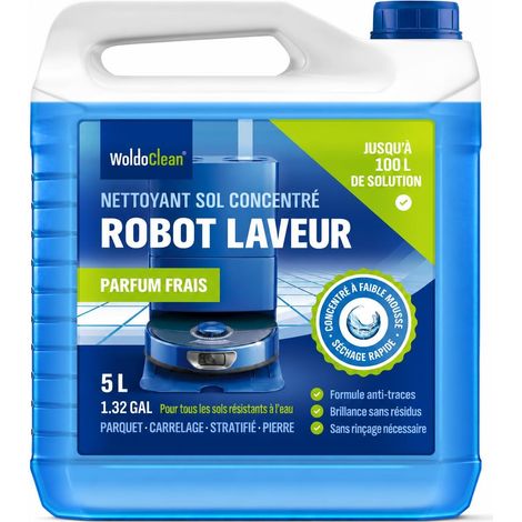 Produit Nettoyant Robot Laveur Bidon 5L - Détergent Sol (1/5)