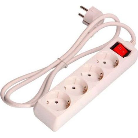 Bloc - 4 prises avec interrupteur - 16A - 3m - 41044 (1/3)