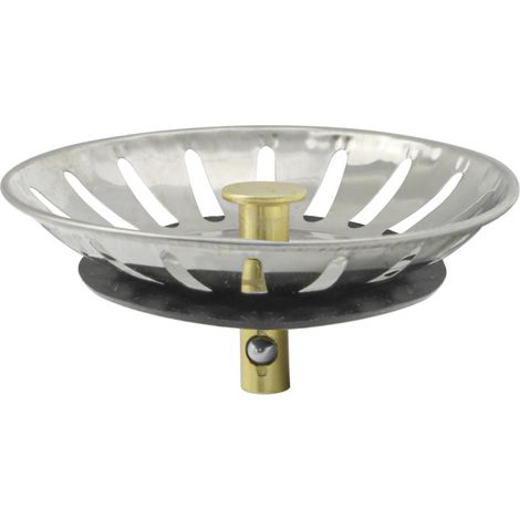 FILTRO LAVELLO CUCINA TAPPO METALLO MAURER 8CM (1/2)