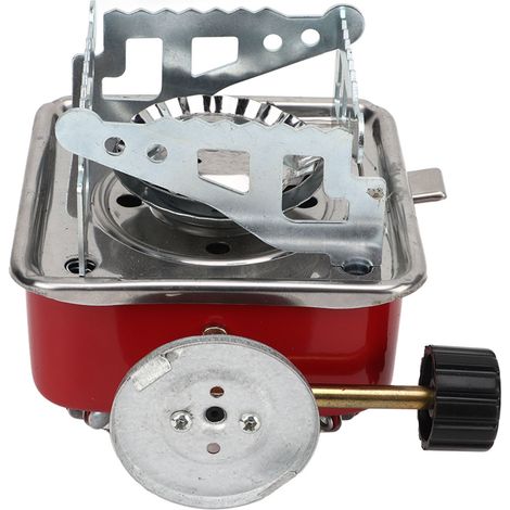 Réchaud de Camping Portable 2800W au Butane, Allumage Électronique, Idéal pour Pique-nique, Randonnée et Barbecue Extérieur (1/5)