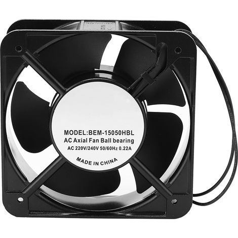 BERM AC Axial Fan 220-240VAC Ball Bearing Silent Powerful High Airflow for DIY Cooling (1/5)