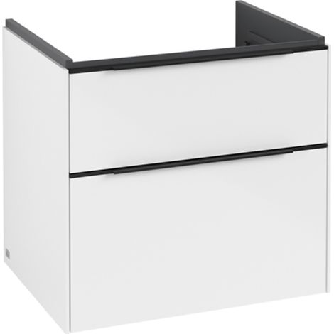 Villeroy & Boch Subway 3.0 armoire sous lavabo, 2 tiroirs, (1/2)