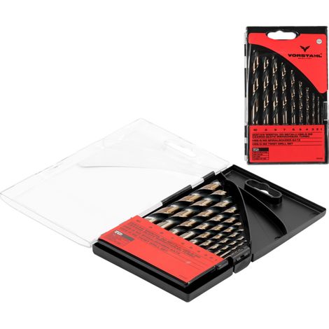Vorstahl HSS-G M2 Turbo-Metallbohrer-Set, 10-teilig, 1–10 mm (1/5)