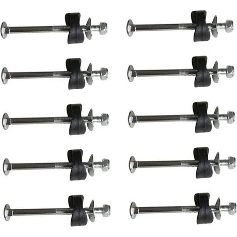 Accessoires de trampoline, pièces de rechange pour trampoline, 10 vis de trampoline, accessoires de trampoline, outil de stabilité de trampoline fixe, accessoires de trampoline avec vis (1/4)