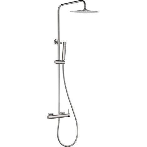 Ensemble douche Firenze finition nickel brossé [ IMEX® ]