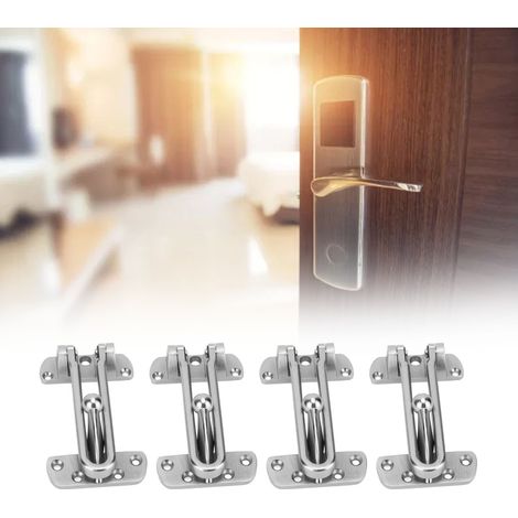 Chaîne antivol en alliage de zinc et boucle antivol pour porte d'hôtel (1/5)