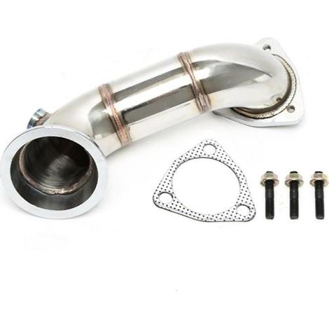 Downpipe Inox pour Opel Astra H de 2004 a 2009-2.0lTurbo-63mm-35818232 (1/2)