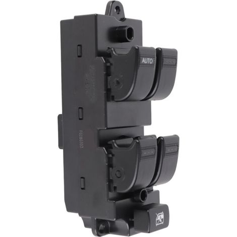 Switch électrique principal pour vitres pour Mazda 6 (2003‑2005) / Remplace GJ6A‑66‑350A / Nouveau / Noir / Installation facile (1/5)