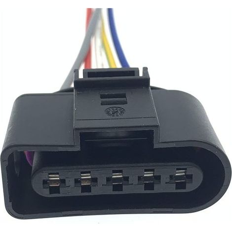 Connecteur de débitmètre d'air automobile 1J0973725 DJ7055A-3.5-21 pour Volkswagen (adaptateur simple)