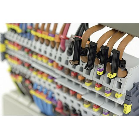 HellermannTyton WICA-ACT-BK-PA66HIRHS-BK (100) Kennzeichnungsclip   561-06000