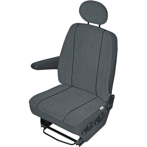 HP Autozubehör 22411 VS1 Coprisedile 1 pezzo Poliestere Antracite Sedile di guida