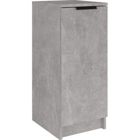 Maison Exclusive - Scarpiera Grigio Cemento 30x35x70 cm in Legno Multistrato (1/5)