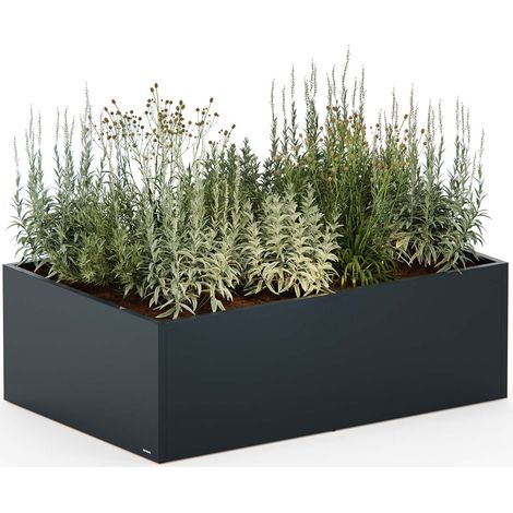Herstera Garden Metal Planter Edge 150x100x50cmSET