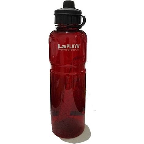 TRADE SHOP - Borraccia Sport 0,75 L Rosso Bottiglia Per Bici Calcio Volley Basket -