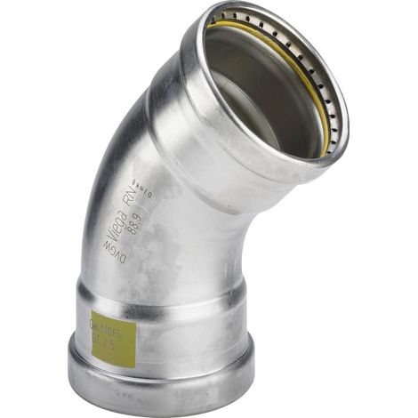 Viega Sanpress Inox G XL-Curva 45 gradi, d 108,0mm acciaio inossidabile Modello 0226XL, 578282