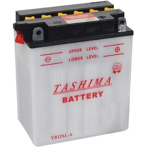 Batterie Plomb Tashima Renforcée 12v, 12a. L: 134, L: 80, H: 160mm, + à Droite Pour Autoportée, Scooter, Motos. (livrée Avec Aci