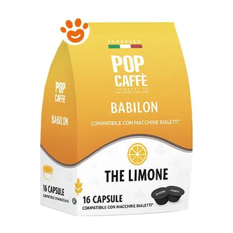 Pop Caffè Babilon Capsule
 Bialetti - The Limone - Confezione 16 Capsule -
