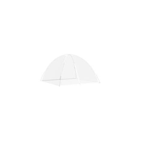Mosquitera mongola 200x200x135cm – Malla de 220 agujeros/pulgada² – Postes de fibra de vidrio – Acceso mediante 2 puertas con cremallera (1/5)