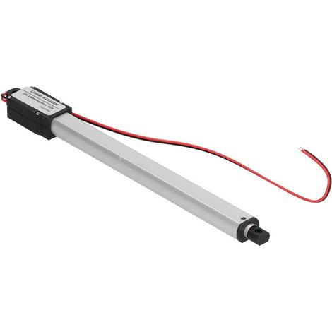Vérin Linéaire Électrique Mini 12V avec Protection Court-Circuit et Fin de Course - Course 150mm, Vitesse 30mm/s, Force 20N (1/5)