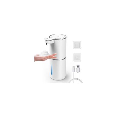 Automatischer Seifenspender, 380 ml, berührungsloser, nachfüllbarer Schaumseifenspender, wandmontierter elektrischer Handseifenspender, wasserdicht, für Küche und Bad (1/5)