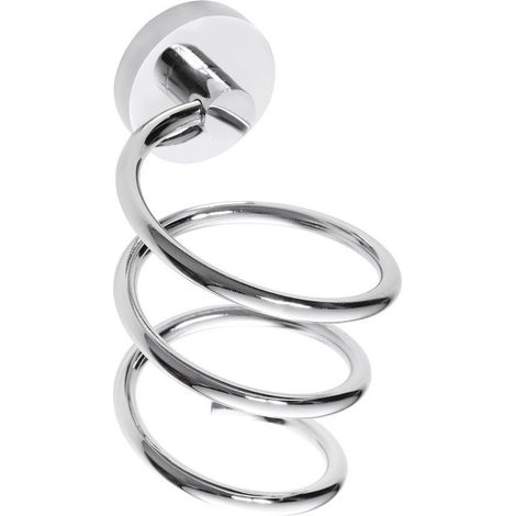 BEMETA Omega Spiral Wandhalterung Haartrockner Messing, Chrom (104117022) (1/2)