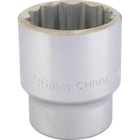 Draper T-MM/B 3/4in Square Drive 12 Point Socket 36mm