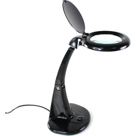 Loupe de Bureau ALOVEZ Verre optique Grossissement 2X, 4X (1/4)