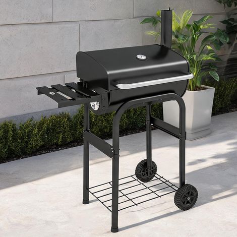 Barbecue au charbon pliable en métal 83 x 46,5 x 115 cm (1/5)