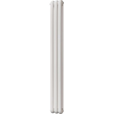 Sherwood - White Vertical Round Top Column Radiator H1800mm x W229mm 2 Column (1/3)