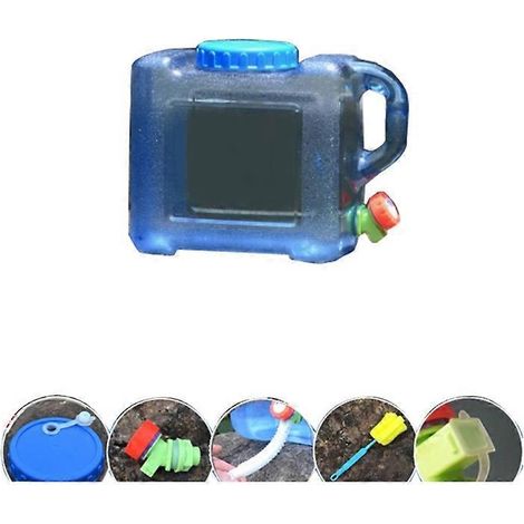 5/8/10/12/15-Liter-Wassertank mit Wasserhahn, großes Fassungsvermögen, Outdoor-Wassereimer für Camping und Gartenarbeit, praktischer tragbarer Wasserbehälter – 5 Liter